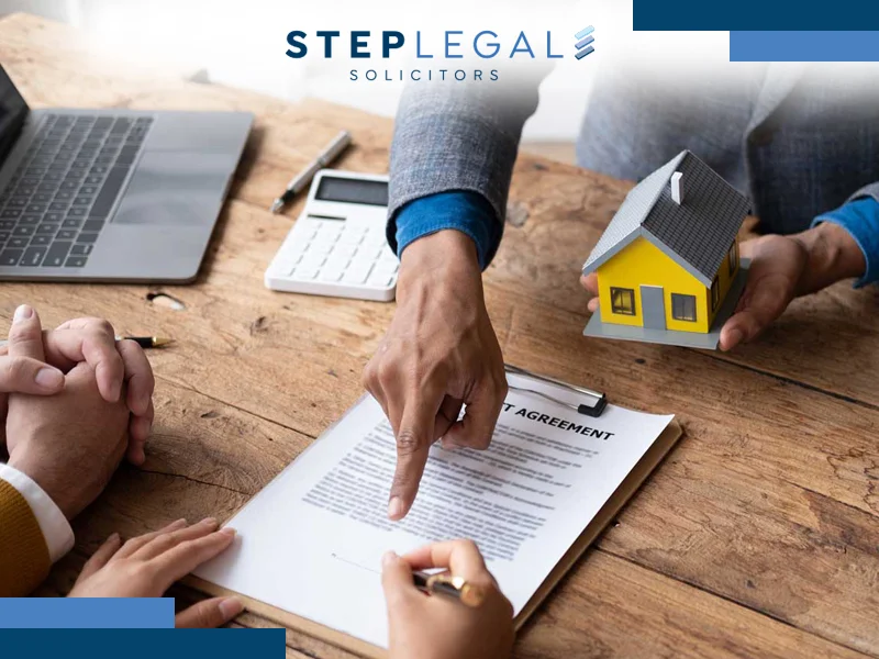 Conveyancing solicitor assisting clients